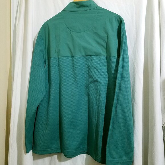 Callaway Men’s Quarter Zip Pullover XXL Green New Golf Sweatshirt Performance - Picture 3 of 16